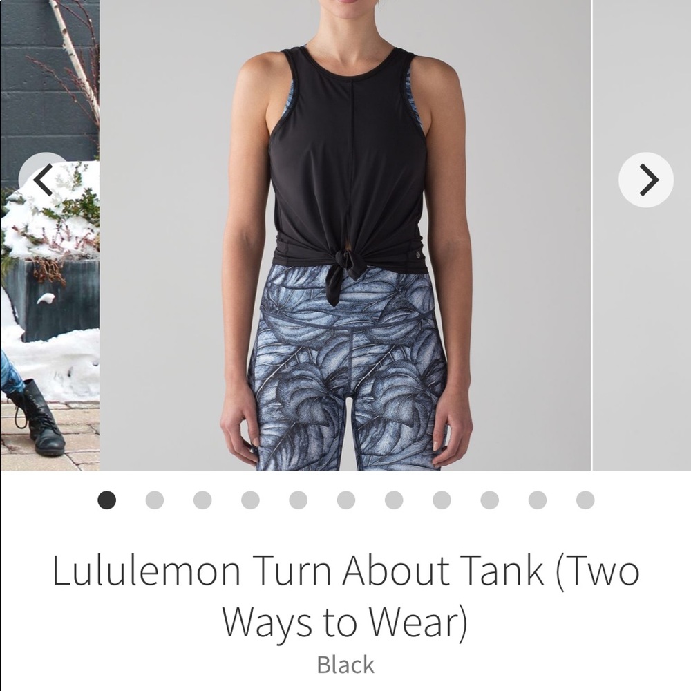 Lululemon Turn About Tank